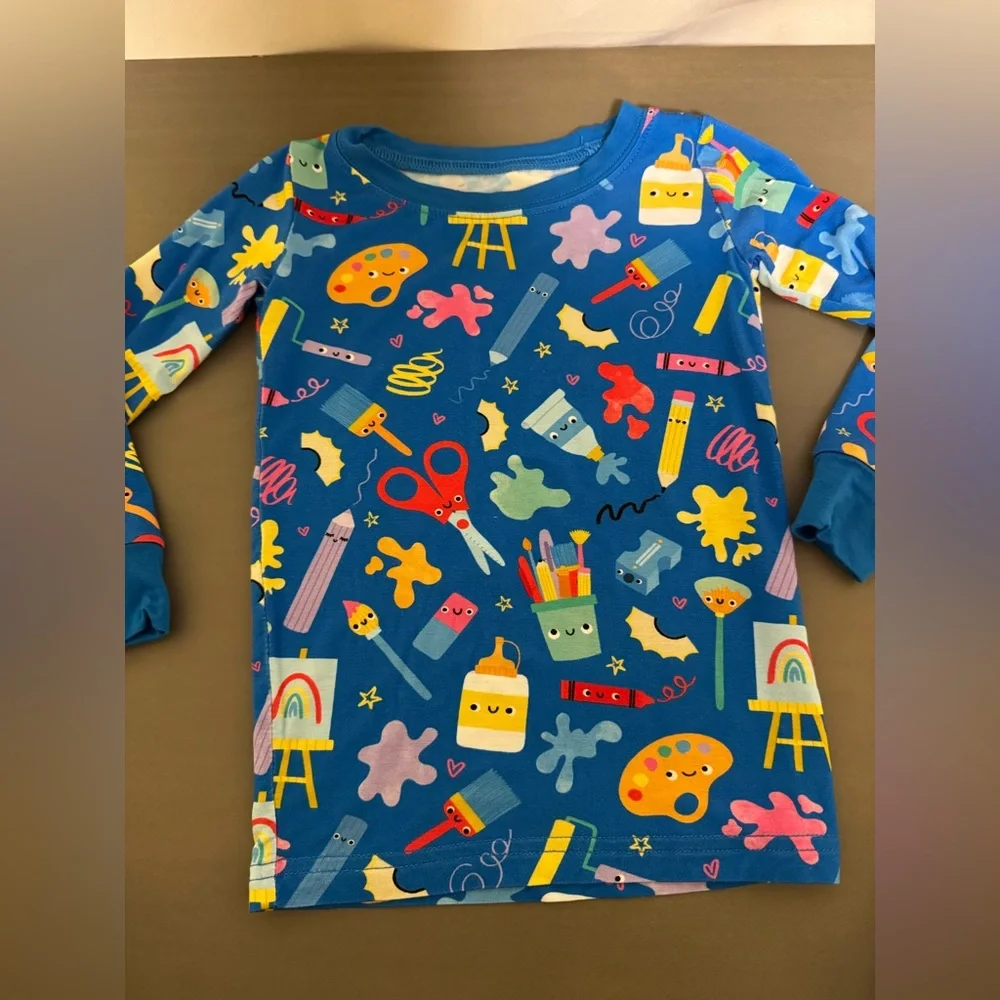 Little Sleepies 18-24 months Make and Create 2-piece Pjs - Picture 2 of 5